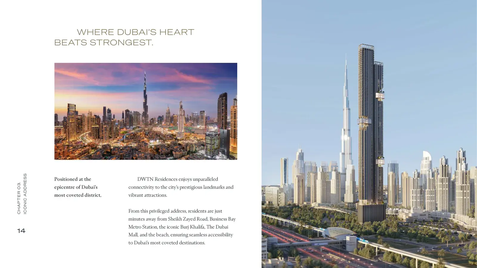 DWTN Residences — локация и доступность