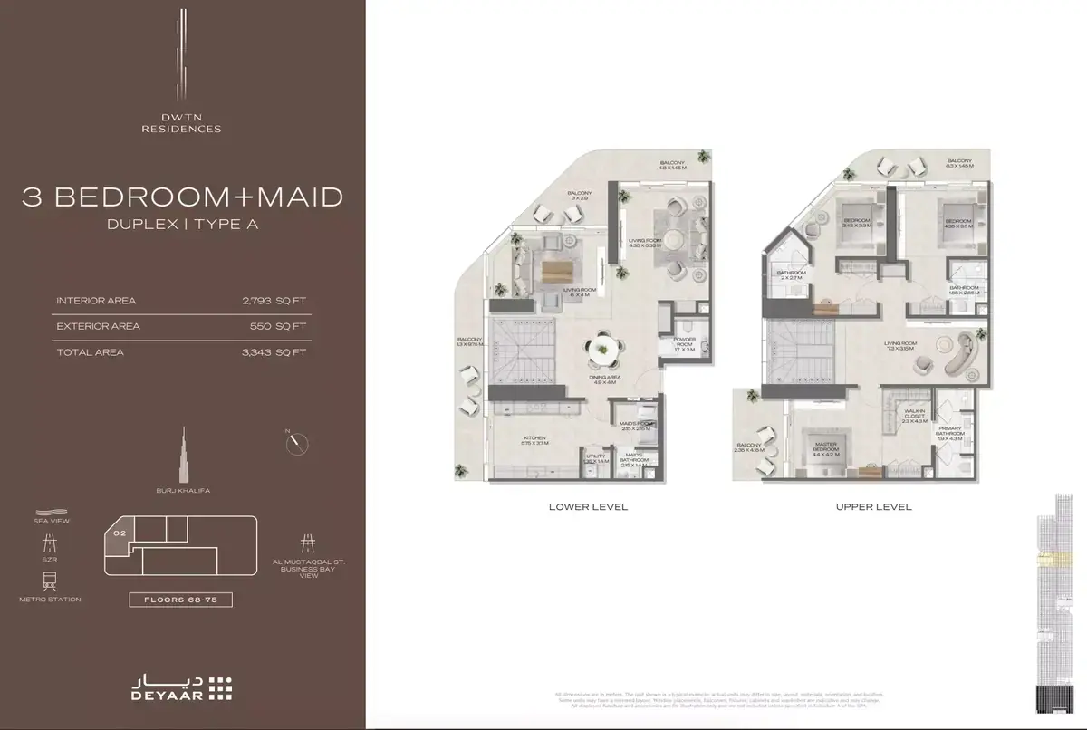 Планировка — 3-спальная, 311 м²