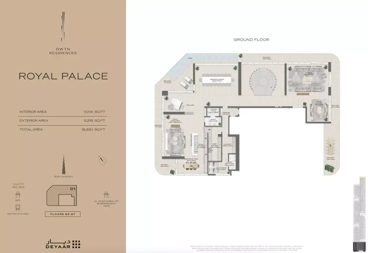 Планировка — квартира, 1703 м²