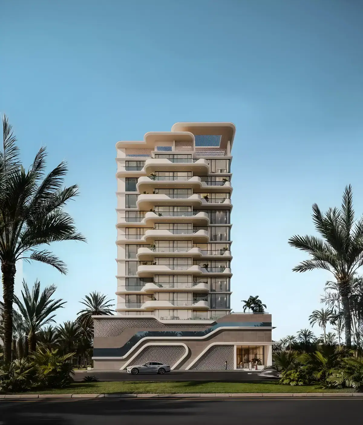 Evora Residences — визуализация