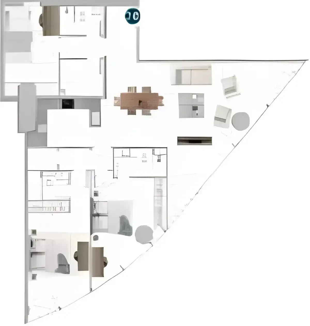 Планировка — 2-спальная, 164 м²
