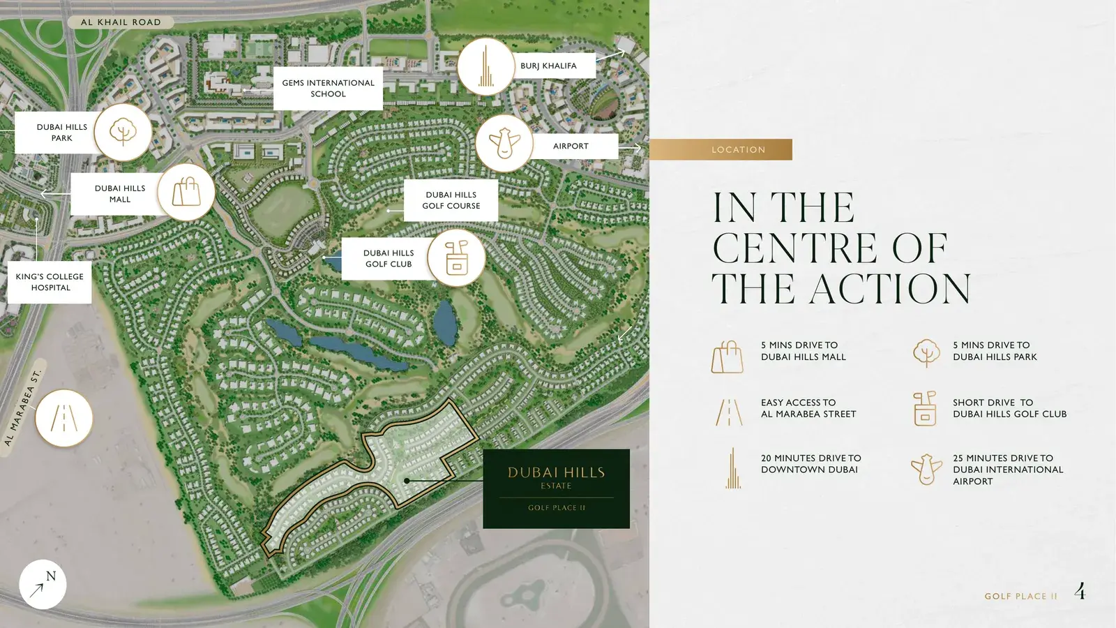 Golf Place Phase 2 By Emaar — локация и доступность