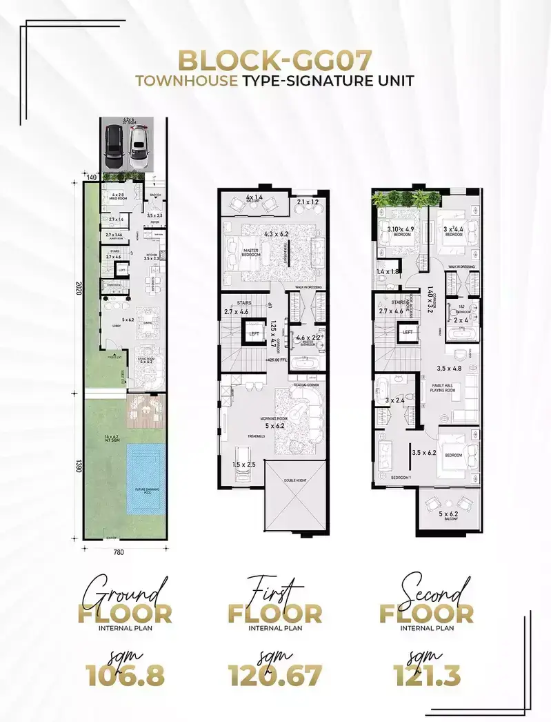 Планировка — квартира, 347 м²