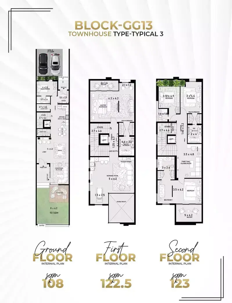 Планировка — квартира, 353 м²
