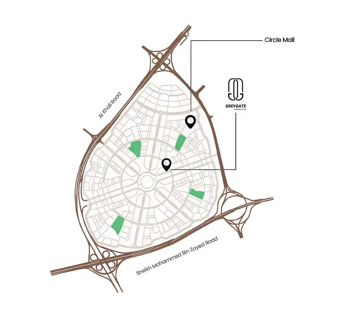 Мастер-план Greygate Residences
