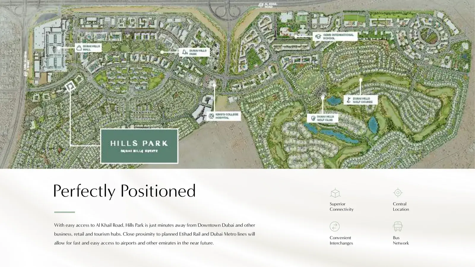 Hills Park — локация и доступность