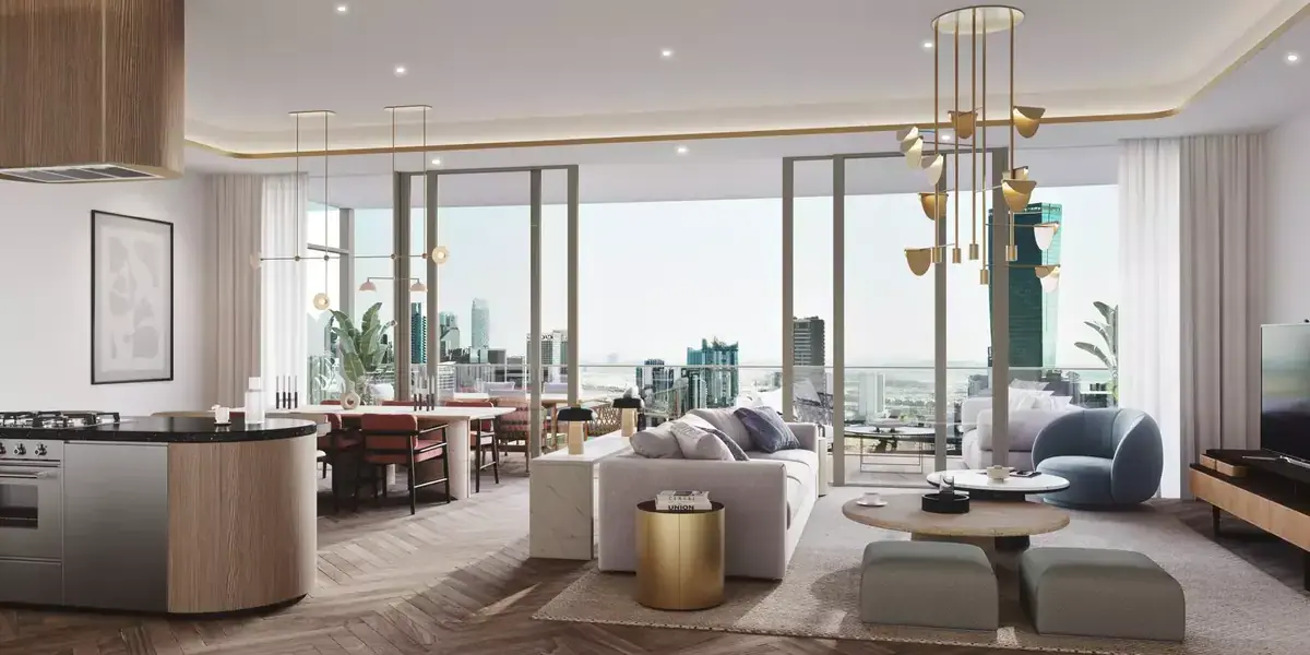 Jumeirah Living Business Bay — визуализация