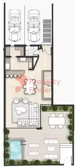Планировка — квартира, 457 м²