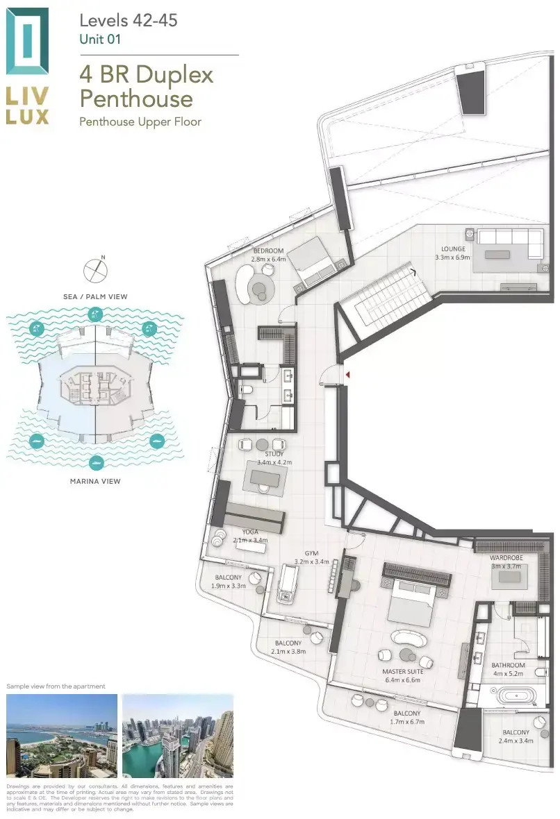 Планировка — квартира, 675 м²