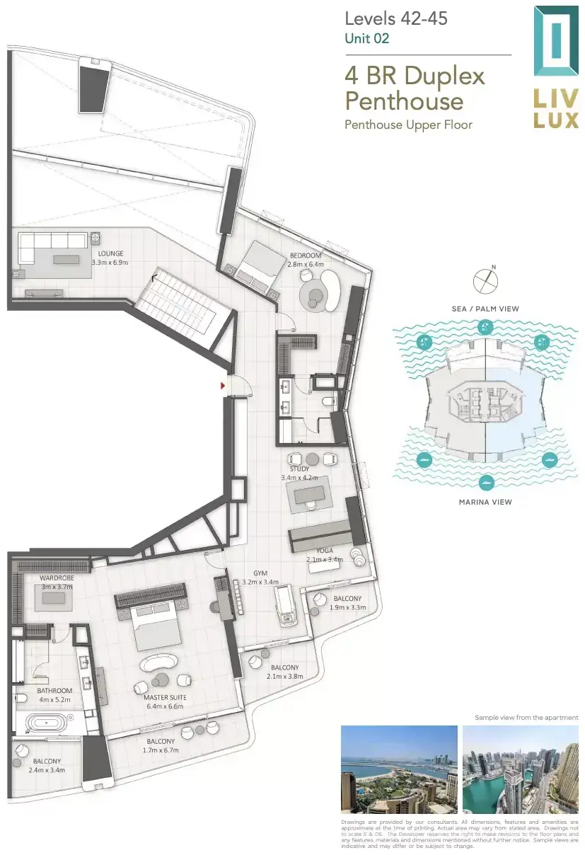 Планировка — квартира, 675 м²