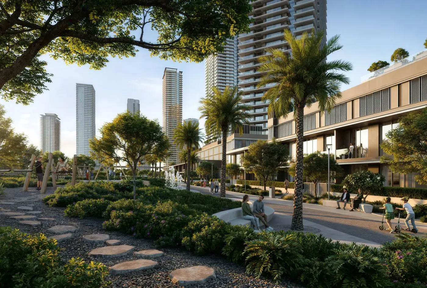 Montiva at Emaar Green Gate — визуализация