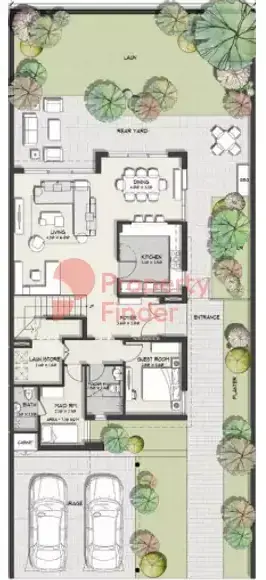 Планировка — квартира, 280 м²