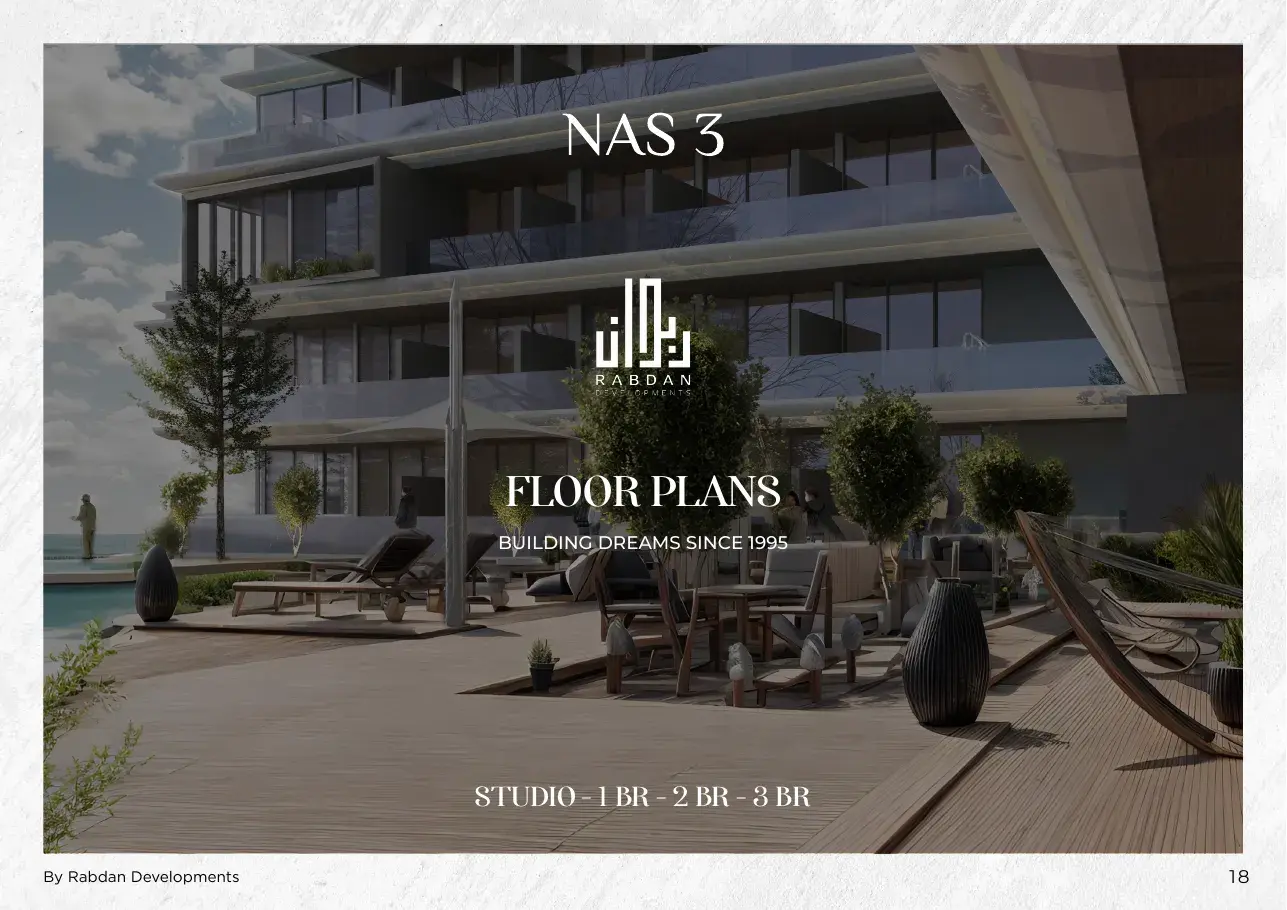 Nas 3 Residence — схема из брошюры застройщика
