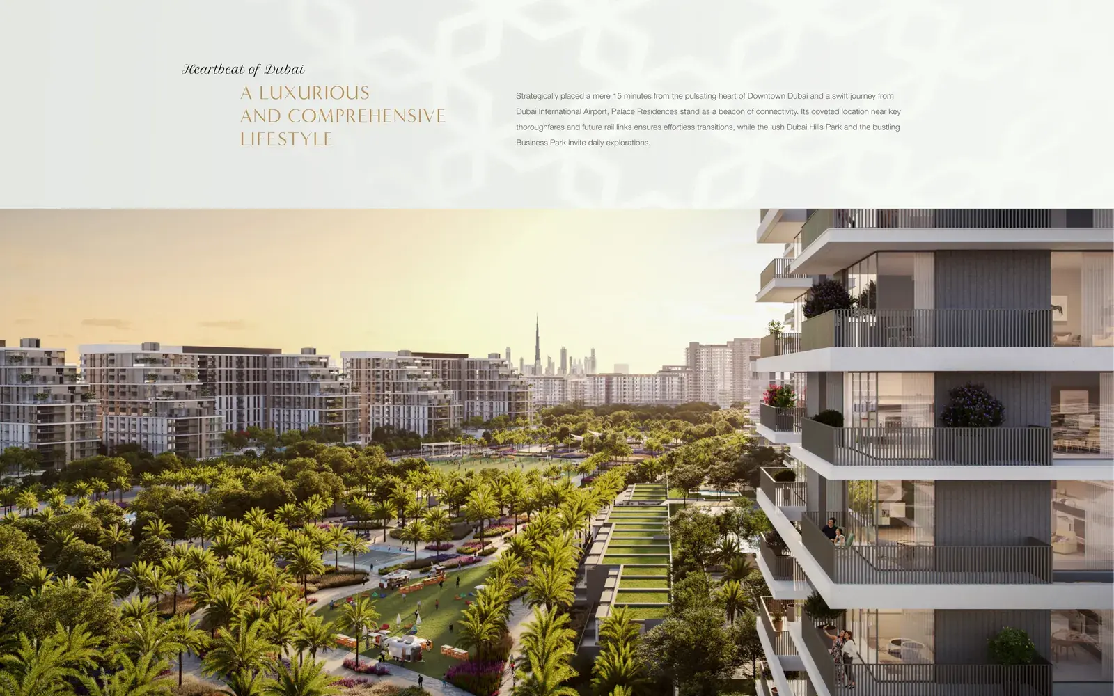 Palace Residences Hillside B — сколько ехать до точек города