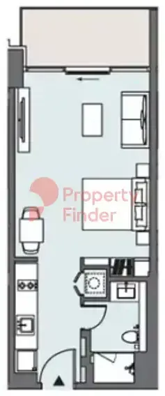 Планировка — Студия, 50 м²
