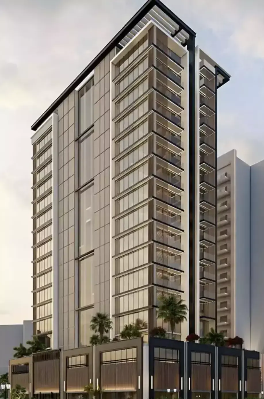 PG One Apartments — визуализация