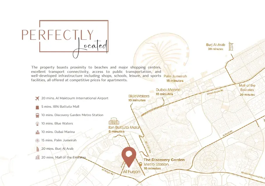 Primero Residences — локация и доступность
