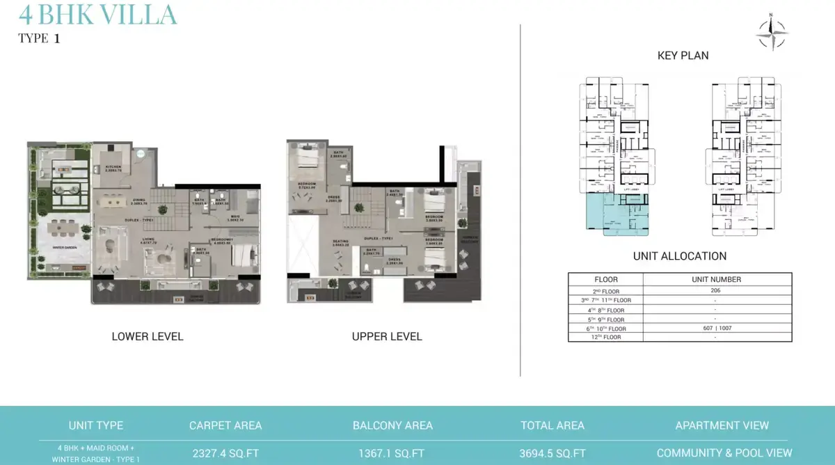 Планировка — квартира, 343 м²