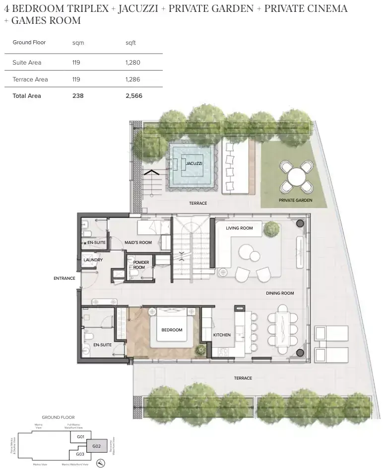 Планировка — квартира, 471 м²