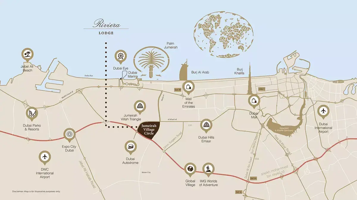 Мастер-план Riviera Lodge Residences