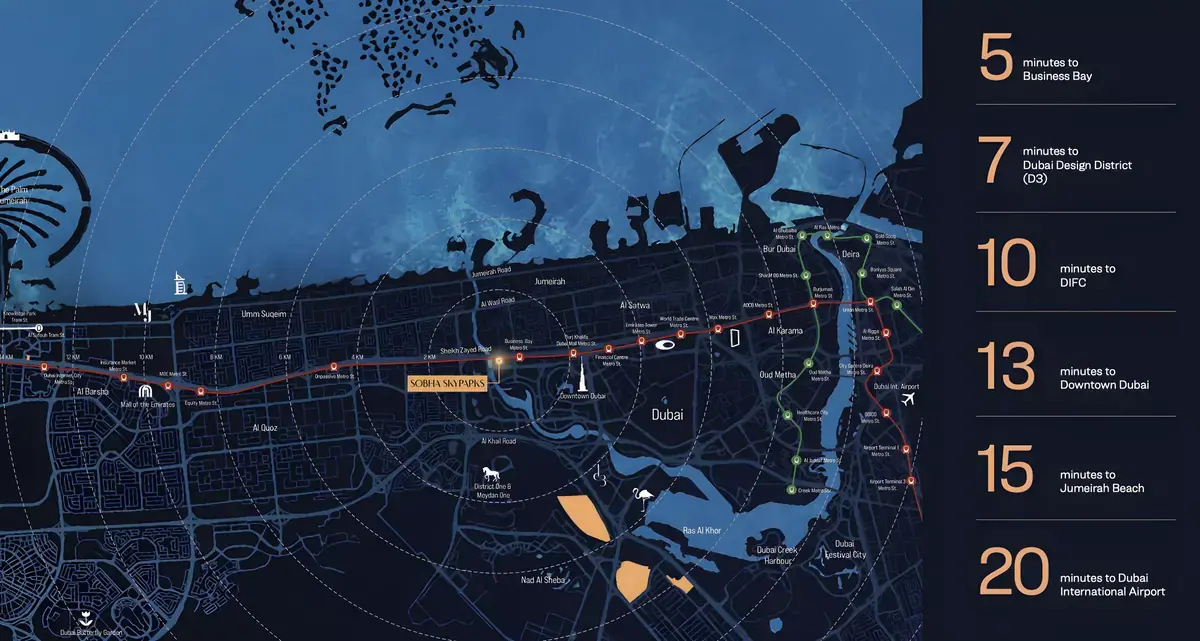 Мастер-план Sobha Skyparks