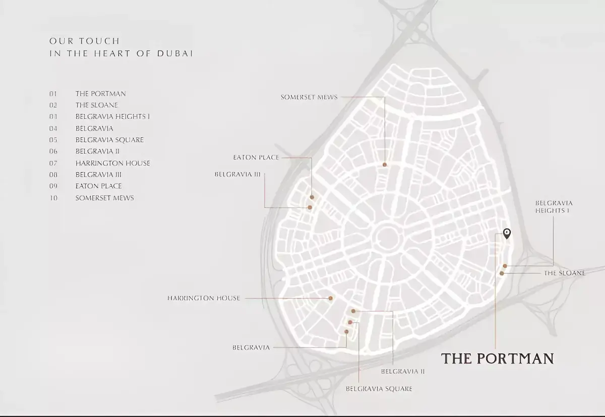 Мастер-план The Portman