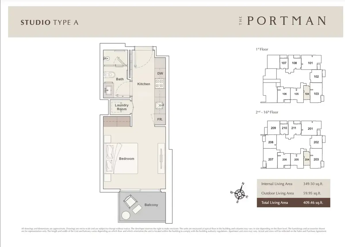 Планировка — Студия, 38 м²