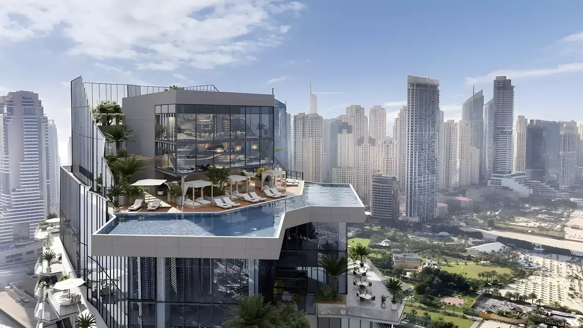 The Residences Al Habtoor Grand — визуализация
