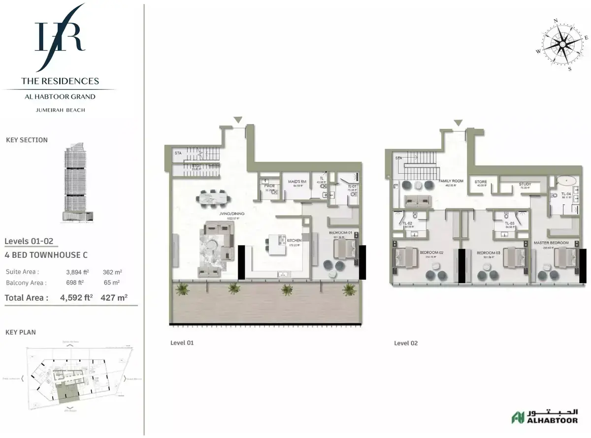 Планировка — квартира, 427 м²
