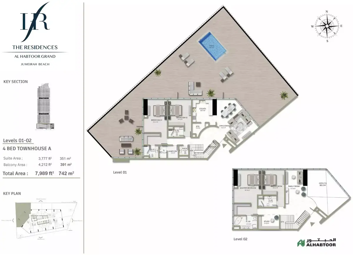 Планировка — квартира, 742 м²
