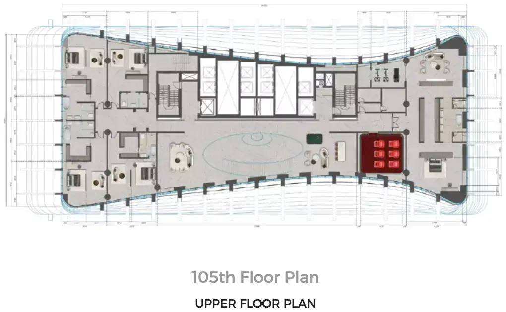 Планировка — квартира, 1154 м²