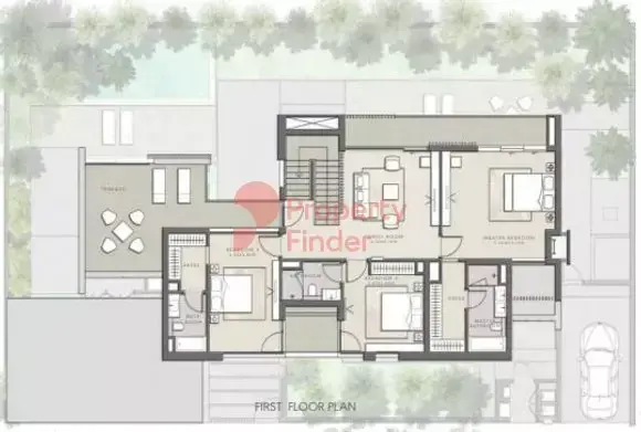 Планировка — квартира, 491 м²