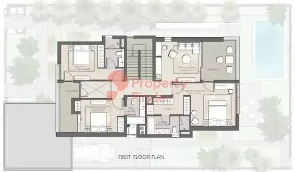 Планировка — квартира, 386 м²