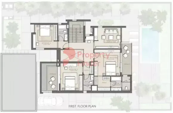Планировка — квартира, 435 м²