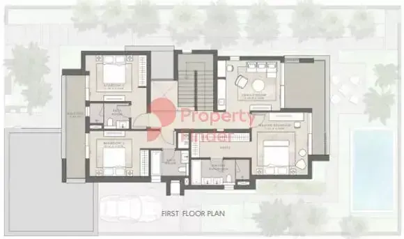 Планировка — квартира, 377 м²