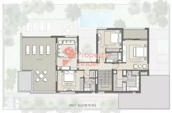 Планировка — квартира, 494 м²