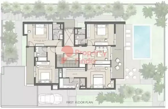 Планировка — квартира, 479 м²