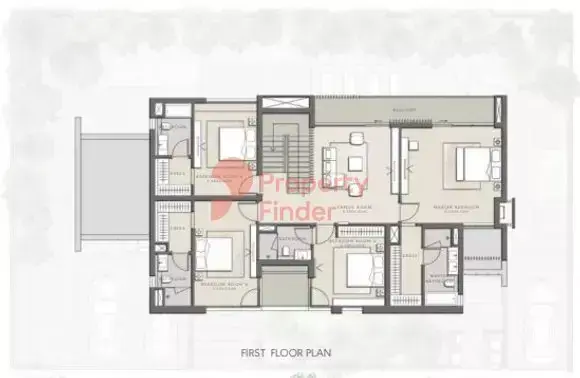 Планировка — квартира, 490 м²