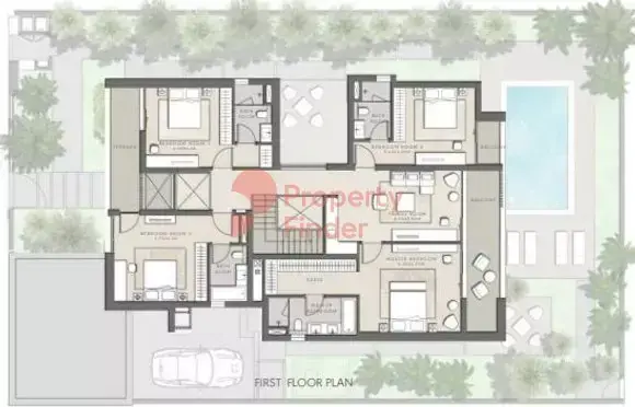 Планировка — квартира, 477 м²