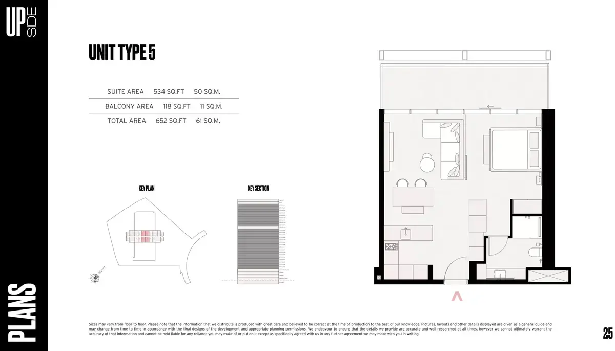 Планировка — Студия, 60 м²