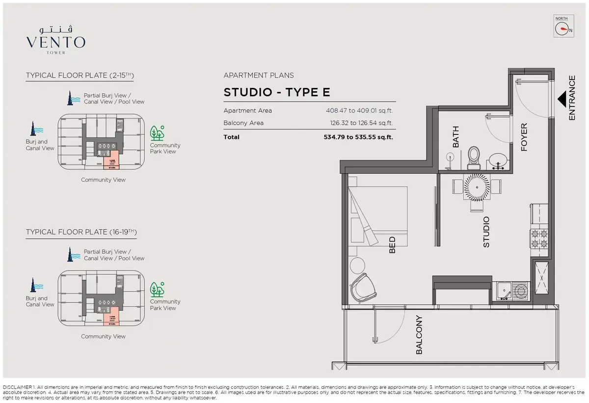 Планировка — Студия, 50 м²