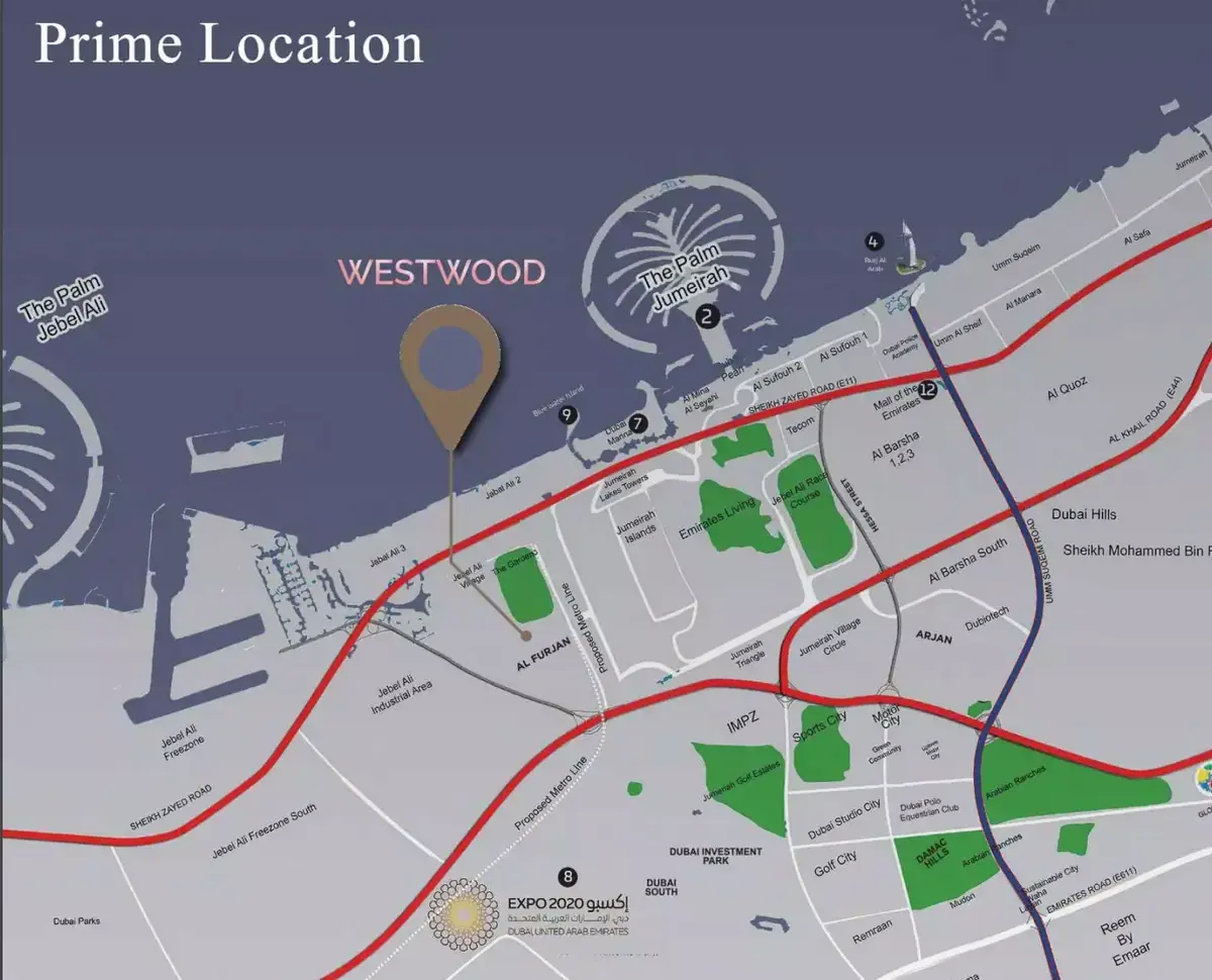 Мастер-план Westwood Residence